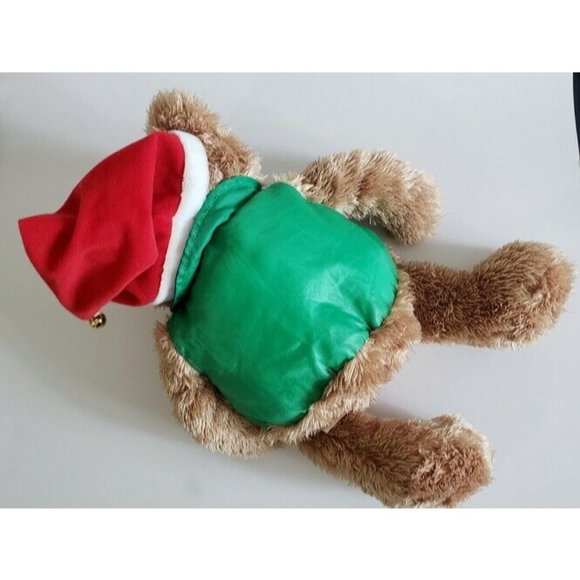The North Pole Teddy Bear 15in Plush Christmas Hallmark - Picture 3 of 4